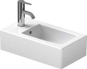 Duravit 070225 Wall Mounted Sink, Medium, White