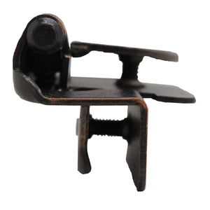 Amerock Double Demountable Cabinet Hinge 1/2 inch (13 mm) Overlay Hinge Oil Rubbed Bronze 2 Pack Self-Closing Hinge Cabinet Door Hinge