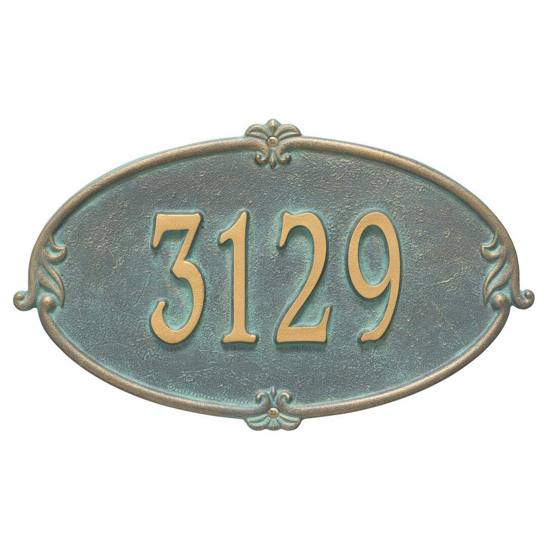 Whitehall 3114BV - Personalized Montecarlo Plaque - Standard - Wall - 1 Line