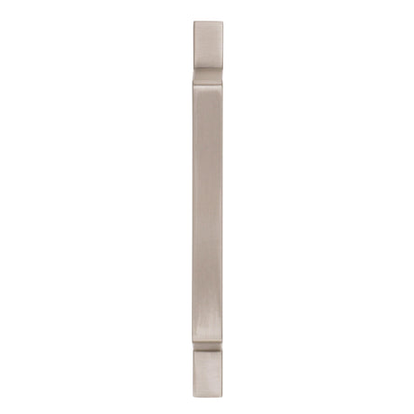 Amerock Cabinet Pull Satin Nickel 3-3/4 inch (96 mm) Center to Center Conrad 1 Pack Drawer Pull Drawer Handle Cabinet Hardware