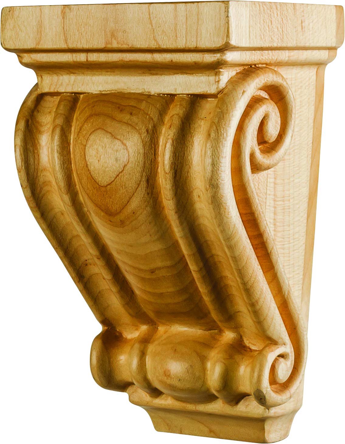 Hardware Resources CORC-5-CH 3" W x 2-1/2" D x 5" H Cherry Scrolled Corbel