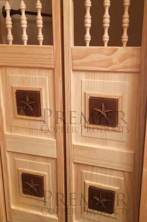 Premier Copper Products T4DBS 4-Inch by 4-Inch Copper Star Tile, Oil Rubbed Bronze