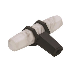 Amerock Cabinet Knob Marble White/Black Bronze 2-1/2 inch (64 mm) Length Carrione 1 Pack Drawer Knob Cabinet Hardware