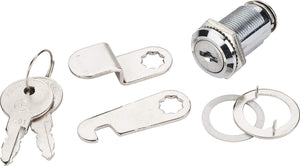Hardware Resources 68639CHKD 1-1/8" Length Chrome Cam Lock - Keyed Different