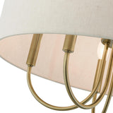 Livex Lighting 49805-01 Blossom 5 Light 22 inch Antique Brass Pendant Chandelier Ceiling Light