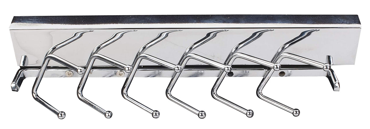 Hardware Resources 295T-PC Polished Chrome 12" Tie Rack