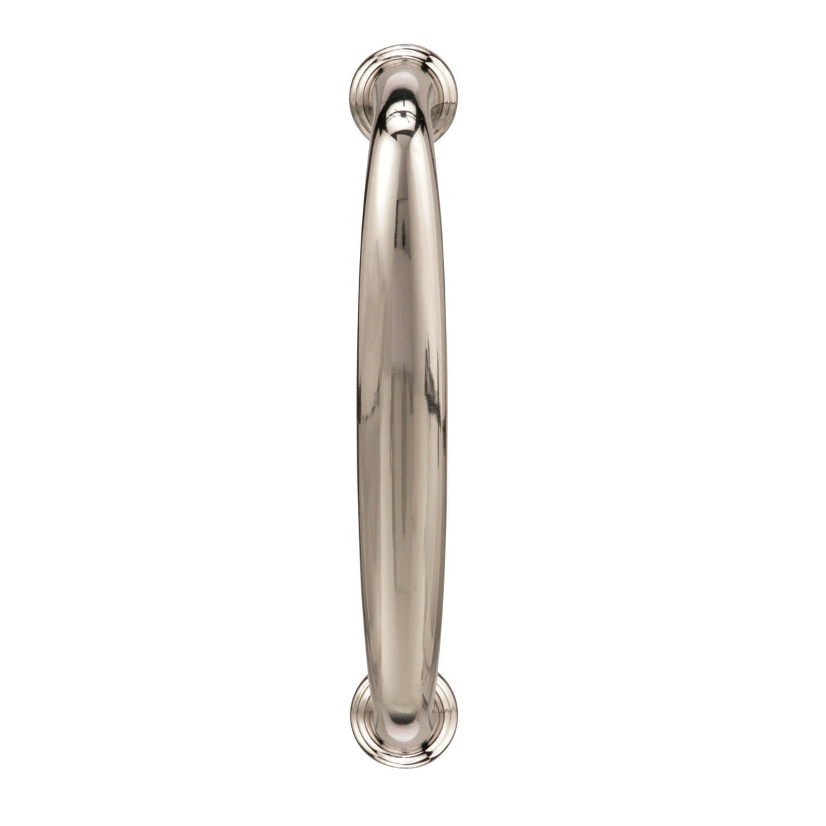 Amerock Cabinet Pull Polished Nickel 3-3/4 inch (96 mm) Center to Center Kane 1 Pack Drawer Pull Drawer Handle Cabinet Hardware