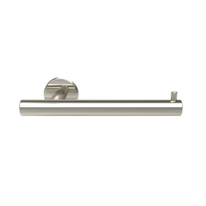 Amerock BH26540PSS Polished Stainless Steel Single Post Toilet Paper Holder 7-1/4 in. (184 mm) Length Toilet Tissue Holder Arrondi Bath Tissue Holder Bathroom Hardware Bath Accessories