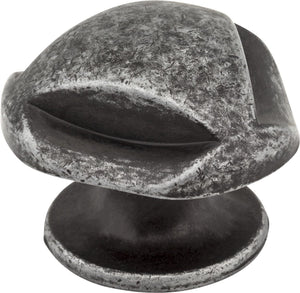 Jeffrey Alexander 915BNBDL 1-5/16" Overall Length Brushed Pewter Chesapeake Cabinet Knob