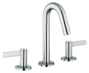 Gerber D303130BN Brushed Nickel Amalfi Two Handle Widespread Lavatory Faucet