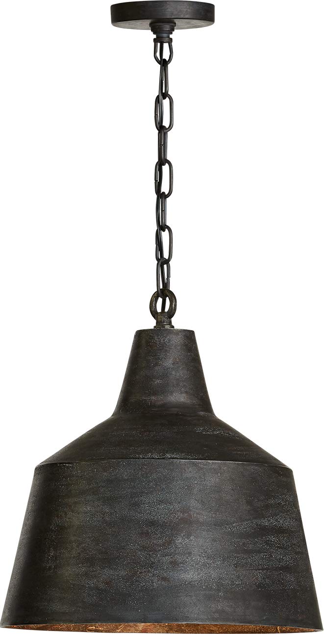 Capital Lighting 335311QY Quarry 1 Light Pendant Quarry