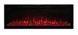 Modern Flames Spectrum Slimline Reliable Electric Fireplace | Customizable Hybrid-FX Flame LED Light Ambience | Remote Controlled | 74 Inch