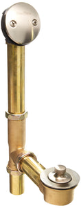 Pfister Waste & Overflow with Turn Stop in Brushed Nickel