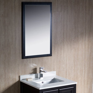Fresca FVN2024ES Fresca Oxford 24" Espresso Traditional Bathroom Vanity