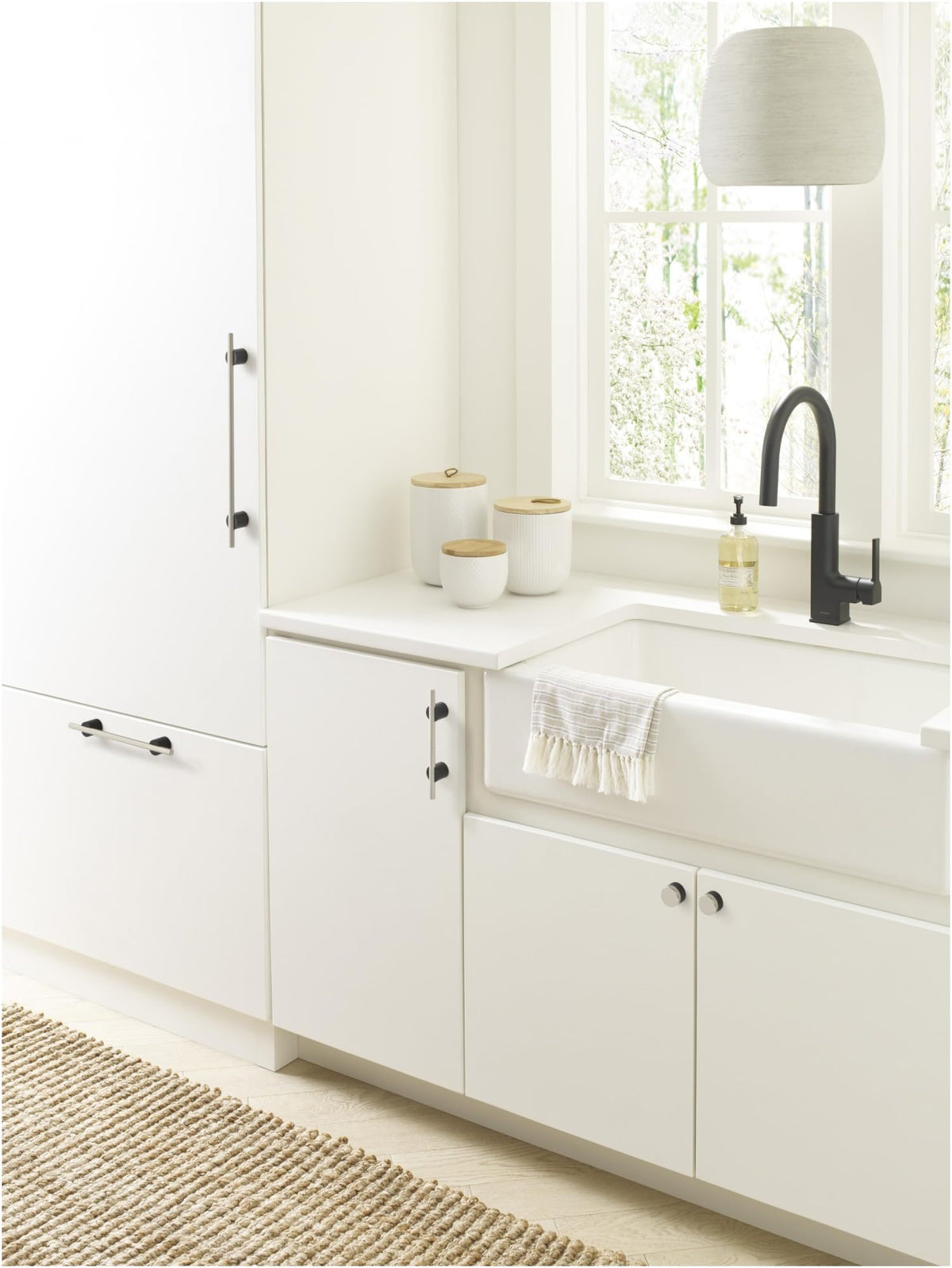 Amerock Cabinet Pull Polished Nickel 10-1/16 inch (256 mm) Center to Center Transcendent 1 Pack Drawer Pull Drawer Handle Cabinet Hardware