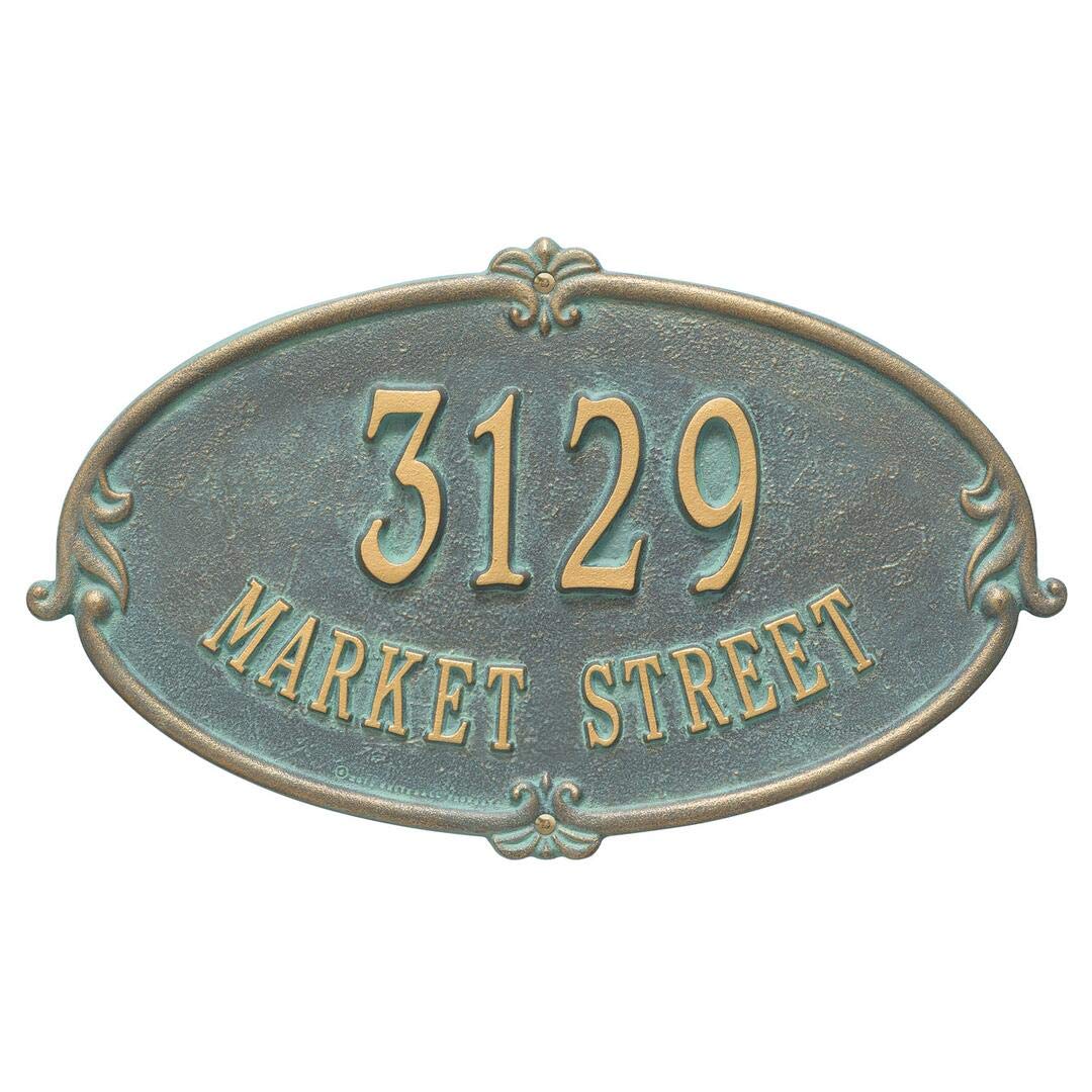 Whitehall 3115BV - Personalized Montecarlo Plaque - Standard - Wall - 2 Line