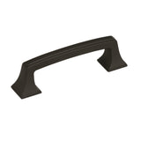 Amerock Cabinet Pull Black Bronze 3 inch (76 mm) Center to Center Mulholland 1 Pack Drawer Pull Drawer Handle Cabinet Hardware