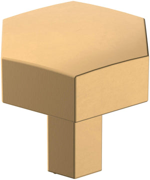 Amerock Cabinet Knob Champagne Bronze 1-1/4 inch (32 mm) Diameter Caliber 1 Pack Drawer Knob Cabinet Hardware