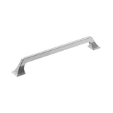 Amerock Cabinet Pull Polished Chrome 8-13/16 inch (224 mm) Center-to-Center Exceed 1 Pack Drawer Pull Cabinet Handle Cabinet Hardware