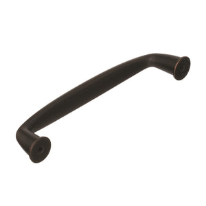 Amerock Cabinet Pull Oil Rubbed Bronze 5-1/16 inch (128 mm) Center to Center Kane 1 Pack Drawer Pull Drawer Handle Cabinet Hardware