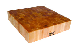John Boos BB03 Block Classic Reversible Maple Wood End Grain Chopping Block, 30 Inches x 6 30X30X6 MPL-END GR-REV-CHOP BLOCK