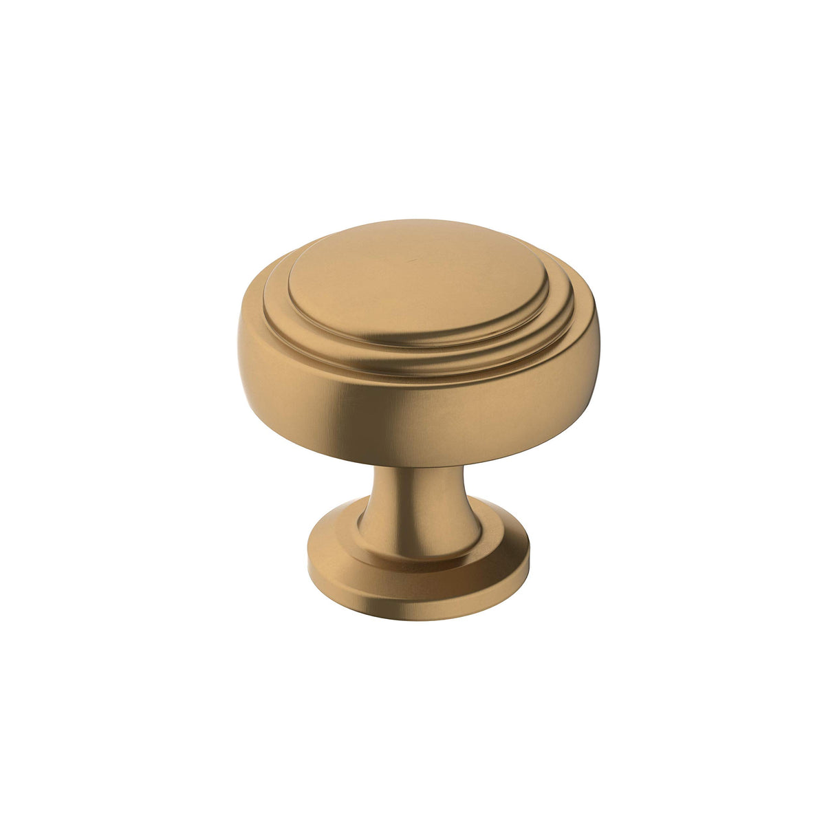 Amerock Cabinet Knob Champagne Bronze 1-1/4 inch (32 mm) Diameter Winsome 1 Pack Drawer Knob Cabinet Hardware