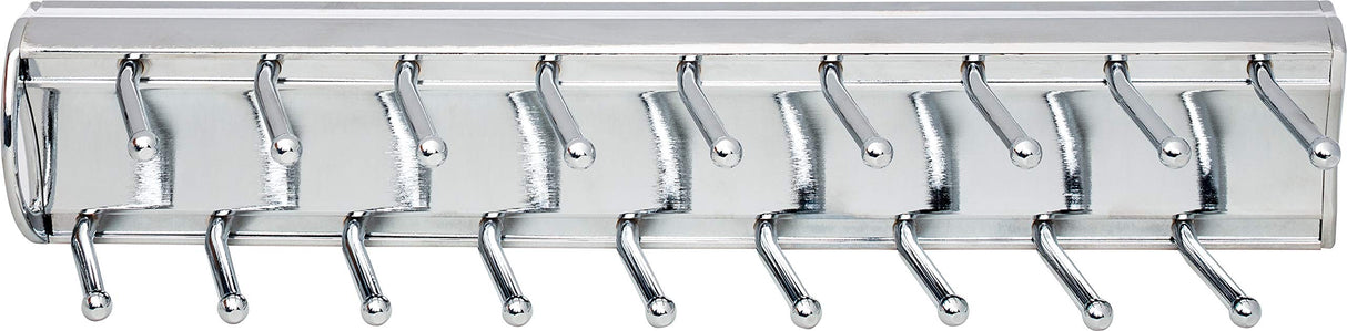 Hardware Resources 355T-PC Polished Chrome 14" Tie Rack