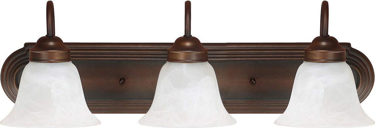Capital Lighting 1033BB-118 Arthur 3 Light Vanity Burnished Bronze