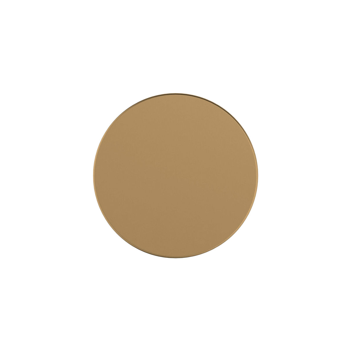 Amerock Cabinet Knob Champagne Bronze 1-1/4 inch (32 mm) Diameter Radius 1 Pack Drawer Knob Cabinet Hardware