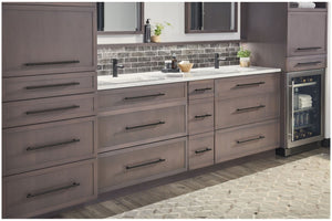 Jeffrey Alexander 48BG 1-7/8" Overall Length Brushed Gold Key West Cabinet Bar Pull