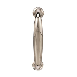Amerock Cabinet Pull Polished Nickel 3 inch (76 mm) Center to Center Kane 1 Pack Drawer Pull Drawer Handle Cabinet Hardware