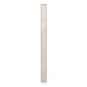 Amerock Cabinet Pull Satin Nickel 3-3/4 inch (96 mm) Center to Center Cyprus 1 Pack Drawer Pull Drawer Handle Cabinet Hardware
