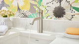 Gerber D225258BN Parma Single Handle Bathroom Faucet With Metal Pop-up Drain - BR...