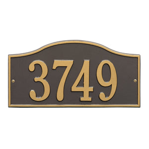 Whitehall 1120OG - Rolling Hills Plaques - Standard Wall - One Line