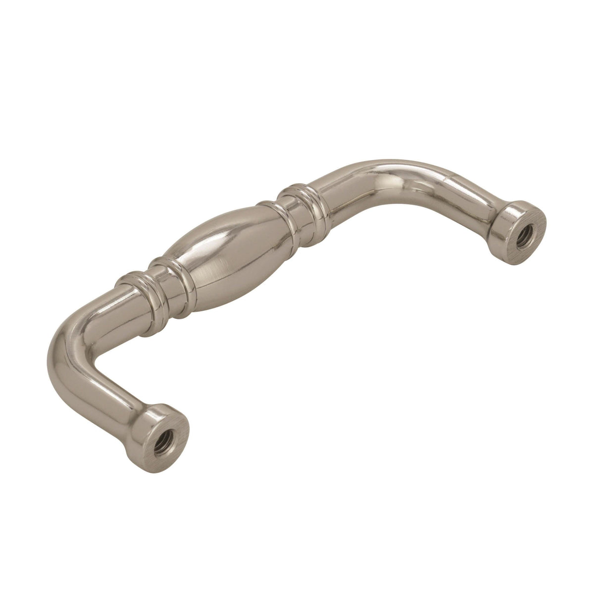 Amerock Cabinet Pull Polished Nickel 3 inch (76 mm) Center to Center Granby 1 Pack Drawer Pull Drawer Handle Cabinet Hardware