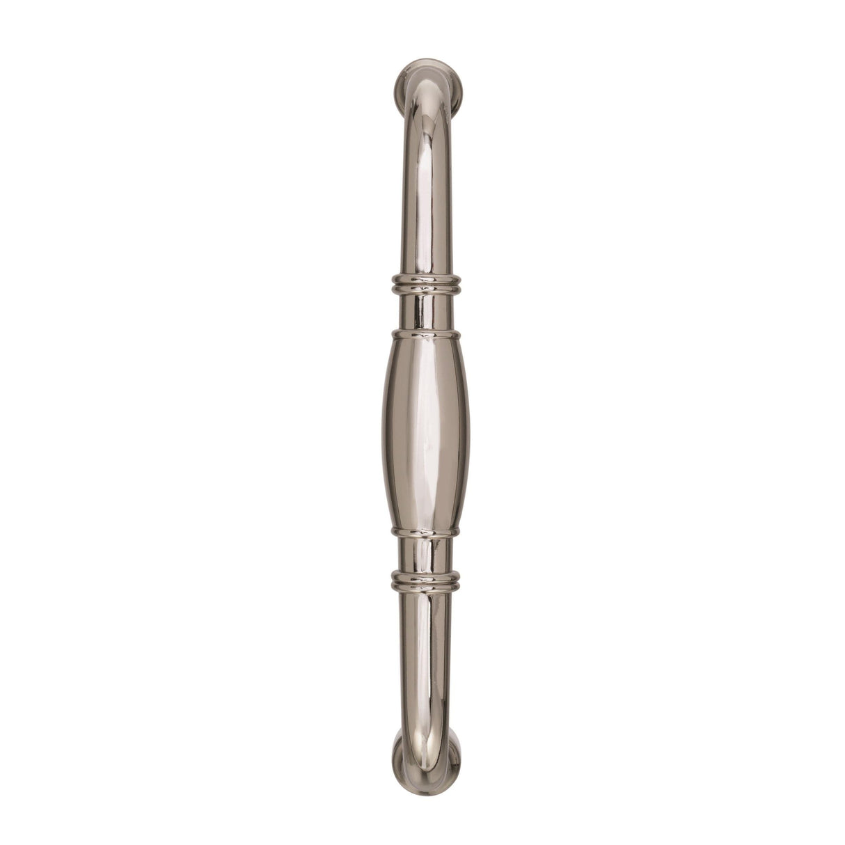 Amerock Cabinet Pull Polished Nickel 6-5/16 inch (160 mm) Center to Center Granby 1 Pack Drawer Pull Drawer Handle Cabinet Hardware