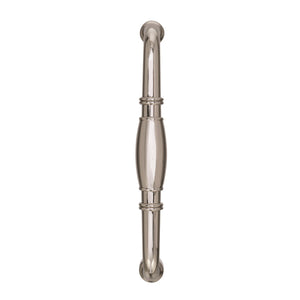 Amerock Cabinet Pull Polished Nickel 6-5/16 inch (160 mm) Center to Center Granby 1 Pack Drawer Pull Drawer Handle Cabinet Hardware