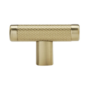 Amerock Kitchen Cabinet Knob Golden Champagne 2-5/8 in (67 mm) Bronx 1 Pack Furniture Hardware Bathroom Drawer Knob| Dresser Drawer Handle Cabinet Pull