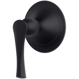 Rhen Diverter Trim in Matte Black