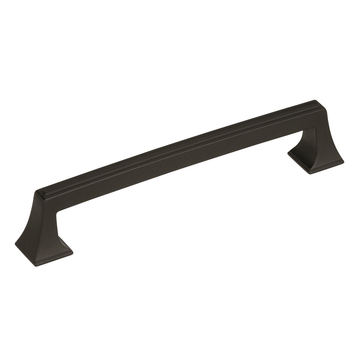 Amerock Cabinet Pull Black Bronze 6-5/16 inch (160 mm) Center to Center Mulholland 1 Pack Drawer Pull Drawer Handle Cabinet Hardware