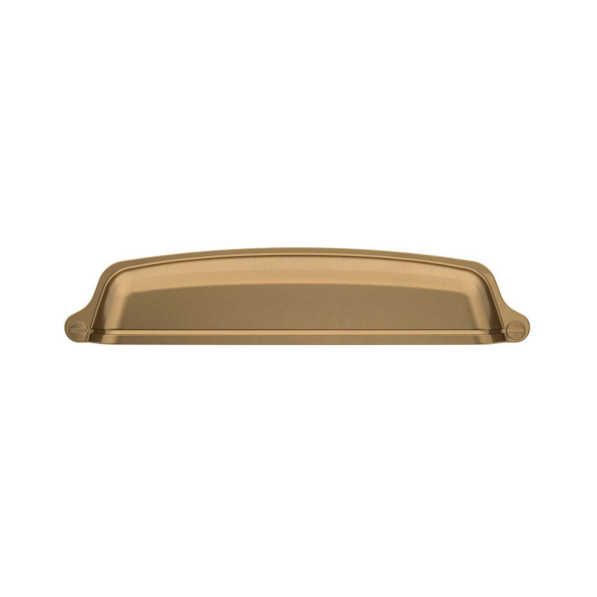 Amerock Cabinet Cup Pull Champagne Bronze 5-1/16 inch (128 mm) Center-to-Center Stature 1 Pack Drawer Pull Cabinet Handle Cabinet Hardware