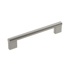 Amerock Cabinet Pull Satin Nickel 6-5/16 inch (160 mm) Center-to-Center Versa 1 Pack Drawer Pull Cabinet Handle Cabinet Hardware