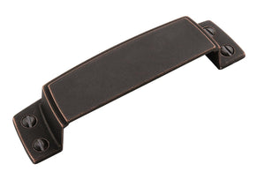Amerock Cabinet Cup Pull Dark Oiled Bronze 3-1/2 inch (89 mm) Center to Center Highland Ridge 1 Pack Drawer Pull Drawer Handle Cabinet Hardware