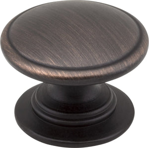 Jeffrey Alexander 3980-ORB 1-1/4" Diameter Dark Bronze Durham Cabinet Knob