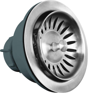 Hardware Resources STRAINER-200 Stainless Steel Sink Strainer