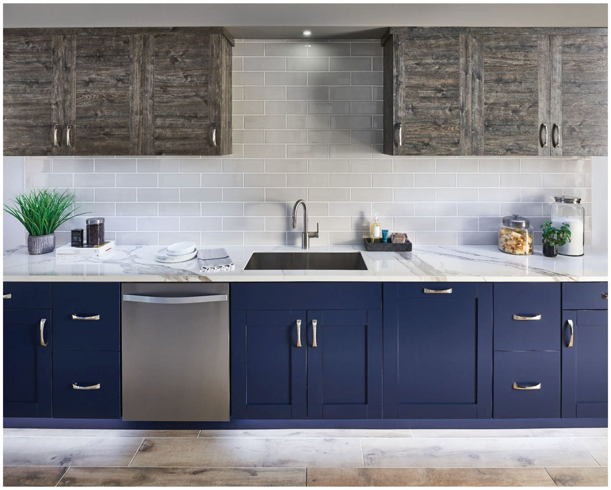 Jeffrey Alexander 595-128BNBDL 128 mm Center-to-Center Brushed Pewter Pyramid Cairo Cabinet Pull