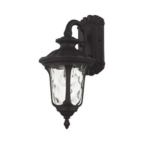 Livex Lighting 7851-04 Oxford 1 Light Outdoor Wall Lantern, Black