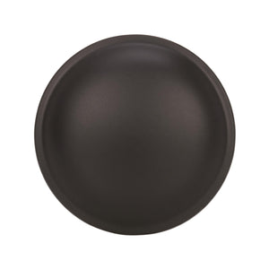 Amerock Cabinet Knob Matte Black 1-1/4 inch (32 mm) Diameter Everyday Heritage 1 Pack Drawer Knob Cabinet Hardware