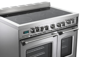 Verona VPFSEE365DSS Prestige 36" Electric Glass Top Double Oven Range - Stainless Steel