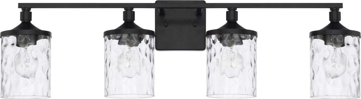 Capital Lighting 128841MB-451 Colton 4 Light Vanity Matte Black